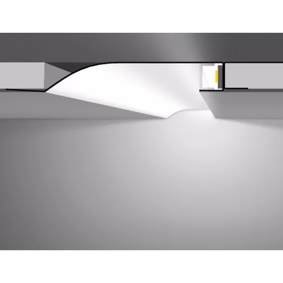 Innsparkling R indirekte 2x5m