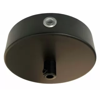 Emrik single ceiling base, black