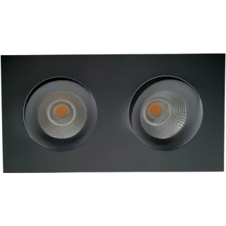 Georgia 360SQ K2 2700K, jet black (RAL9005)