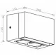 Rapido K1 SOCKET, jet black (RAL9005) - PHASE CUT dimmable